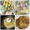 Cooksnap de Mamounette sur la recette Râpés tartiflette lardons