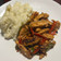 El cooksnap de Ariadne Moncada cuando hizo Fajitas de pollo con pimiento morrón.