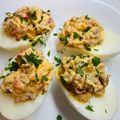 Éva Méhesfalvi Cooksnap-ja, amikor elkészítette a(z) Sonkás töltött tojás receptet.