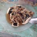 Cooksnap dari Novilya Hudi Ningsih untuk resep Tahu Kukus Jamur Enoki