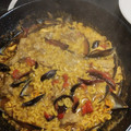 El cooksnap de Loly Montiel Moreno cuando hizo Fideuá tierra mar.