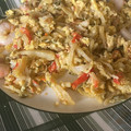 El cooksnap de appelaez cuando hizo Revuelto de bacalao y pimientos.