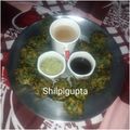 Shilpi gupta का कुकस्नैप जब उन्होंने पालक के पकोड़े (palak ke pakode recipe in Hindi) बनाया था।