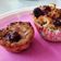 V. Tímea Cooksnap-ja, amikor elkészítette a(z) TudatosantESZEM túrós-meggyes muffin (gm is készíthető, fogyókúrába illeszthető, este is ehető) receptet.