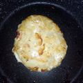 El cooksnap de Marco Cardenas cuando hizo Tortitas de papa.