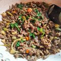 Cooksnap dari Rifi Nedra Hanum untuk resep Pad Krapao Nuea (Tumis Daging Sapi Kemangi)