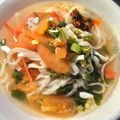 Ben's Living Channel 的 簡易番茄蛋花湯麵 cooksnap