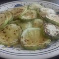 El cooksnap de Pia Contreras cuando hizo Zucchini a la plancha.
