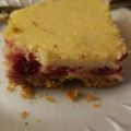 Patty Mosso's cooksnap of when they made Tart cherry cheese cake bars.