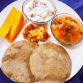 Madhvi Dwivedi का कुकस्नैप जब उन्होंने कुट्टू की पूरी (Kuttu ki puri recipe in Hindi) बनाया था।