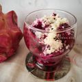 Cooksnap dari erika rhn untuk resep Salad Susu Keju Buah Naga