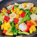 蘇菲家之味 的 青花菜炒甜椒 cooksnap