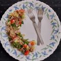 Mukti Bhargava का कुकस्नैप जब उन्होंने किनुआ सलाद बोट(Quinoa salad boat recipe in hindi) बनाया था।