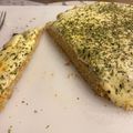 El cooksnap de Jessi cuando hizo Pizza de avena (vegano).