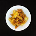 Reena Jindal's cooksnap of when they made Aloo gobhi.