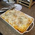 Monique 's cooksnap of when they made Cheesy baked ziti.