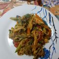 El cooksnap de Monica Riffo cuando hizo Verduras salteadas al curry.