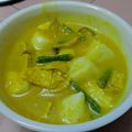 Cooksnap Rozita Jaafar Sekdek semasa beliau membuat Kuah lodeh (lontong).