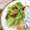 รูป Cooksnap ของ Wanlaya Annie Limpachayaporn เมื่อเขาทำ ผักกาดขาวผัดพริกแห้ง