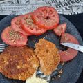 El cooksnap de Valeria Samir cuando hizo Hamburguesa de soja texturizada.