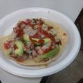El cooksnap de Esther Soto cuando hizo Ceviche de Pescado a la acapulqueña.