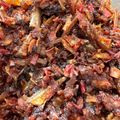 Cooksnap Intan semasa beliau membuat Sambal Bunga Kantan.