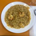 El cooksnap de Paco Legus cuando hizo Arroz meloso con rape, cola de gambón y pimiento choricero.