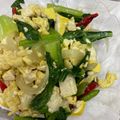 Cooksnap dari Susi Susanti untuk resep Orek Tahu Telur Pokcoy