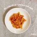 Cooksnap của Huyen Tran khi họ làm theo món Nui xoắn sốt cà (Ăn Dặm)
