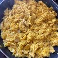 El cooksnap de Erica Vizoso Diaz cuando hizo Pollo con fideos y champiñones.