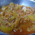 Itu mitra का कुकस्नैप जब उन्होंने लौकी की सब्जी (lauki ki sabzi recipe in hindi) बनाया था।