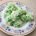 Cooksnap dari dina pramitasari untuk resep Klepon Ketan Gula Merah Balur Keju