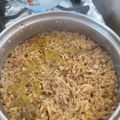 El cooksnap de Lilian cuando hizo Arroz con nueces.