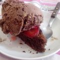 El cooksnap de Muriel Zampieri cuando hizo Brownie de harina de arroz libre de gluten, lacteos y azúcar.
