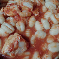 El cooksnap de 🧑🏼‍🍳nahita_36🍽️ cuando hizo Ñoquis de Papa con Salsa  de Pollo -Nhoque de coxa de frango.