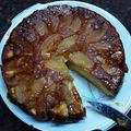 El cooksnap de Estela Rivarola cuando hizo Torta invertida de manzanas.