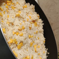El cooksnap de Daniel Arellano cuando hizo Arroz blanco con elote.