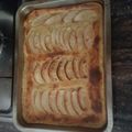 El cooksnap de edu cuando hizo Tarta de manzana.