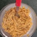 nistha goel's cooksnap of when they made Maggi chat.