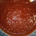 El cooksnap de Suri cuando hizo Salsa de jamaica con chile ancho.