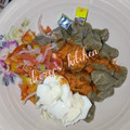 deezer's kitchen's cooksnap of when they made DANWAKE(BEANS DUMPLING).