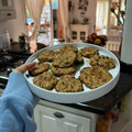 El cooksnap de Cielo Schettino cuando hizo Galletas de avena, banana y mantequilla de maní 🥜 sin azúcar ni edulcorante 🍌 veganas.