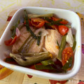 Cooksnap dari Sheila Suryadi untuk resep Salmon Kukus Sambal Matah (MPASI 1 tahun)