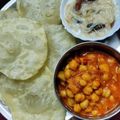 Renu Kumar का कुकस्नैप जब उन्होंने बिहार के छोले पूरी (Bihar ke chole puri recipe in hindi) बनाया था।