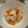 白 的 電鍋_雞小腿紅蘿蔔蒜頭雞湯 cooksnap