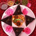 Indra Sen का कुकस्नैप जब उन्होंने चॉकलेट पान (Chocolate pan recipe in hindi) बनाया था।