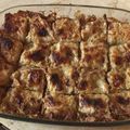 صورة من نسيم الصباح ، شاركها بعد تجربة وصفة جلاش باللحمة المفرومة والزيتون والجبنة الشيدر 🍖🧀