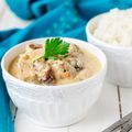 صورة من دلّوعة زوجها، شاركها بعد تجربة وصفة طريقة عمل دجاج بالكريمة والفطر