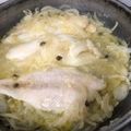El cooksnap de maybe cuando hizo Pescado encebollado al vino blanco.