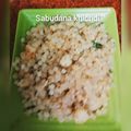 pinky makhija का कुकस्नैप जब उन्होंने साबूदाने की खिचड़ी (sabudane ki khichadi recipe in Hindi) बनाया था।